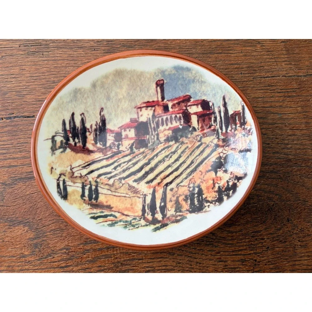 4 Williams-Sonoma Tuscany Dipping Oval Bowls, Made in Portugal, 5 1/2